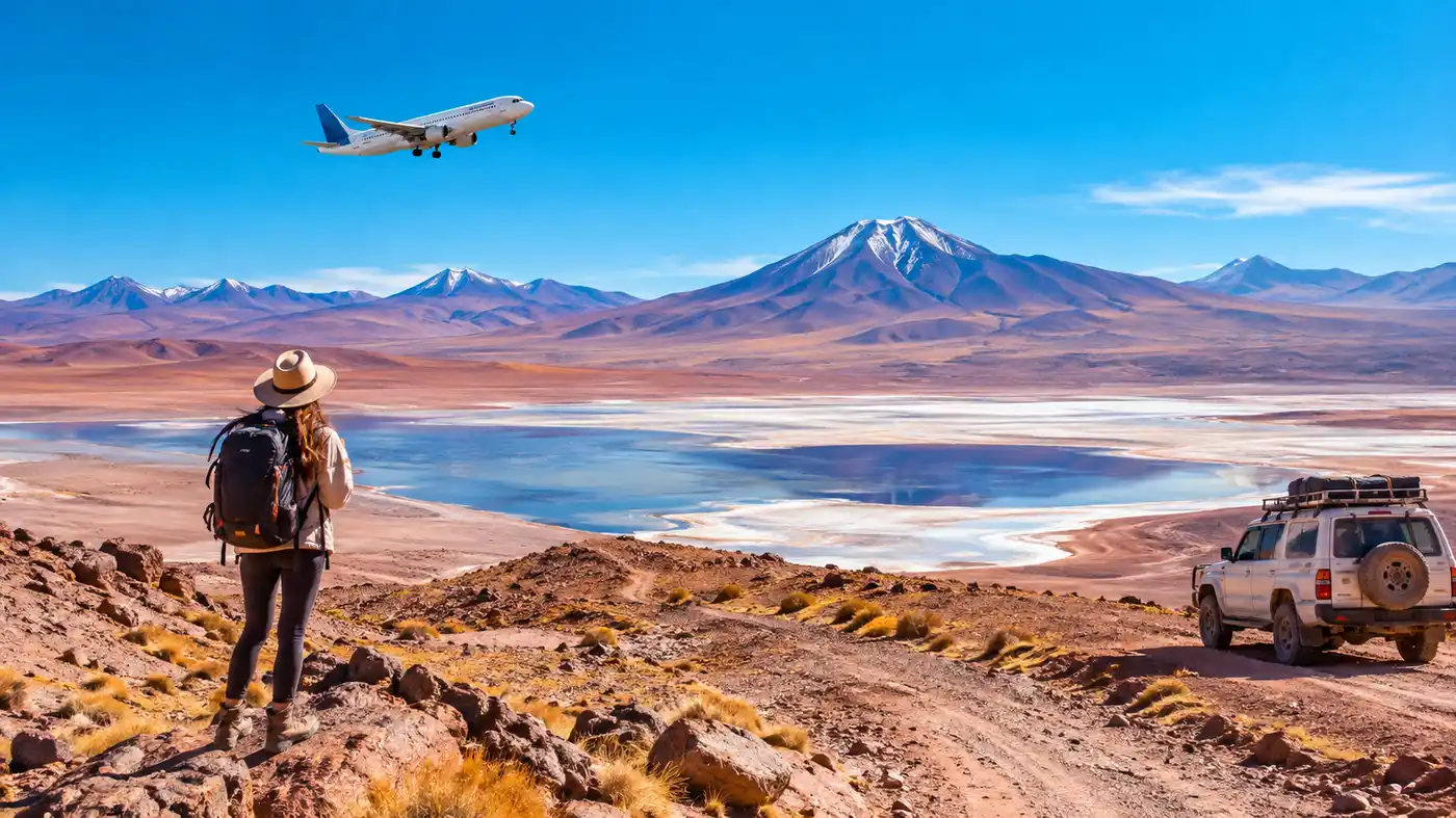 Wie kommt man in die Atacama-Wüste: Flüge & Transport